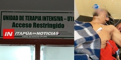 FUE ACUCHILLADO Y SUS FAMILIARES YA NO TIENEN RECURSOS PARA PELEAR JUNTO A ÉL