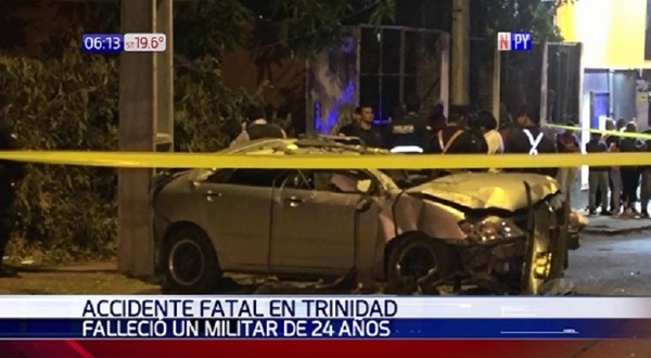 Fatal accidente en barrio Trinidad | Noticias Paraguay