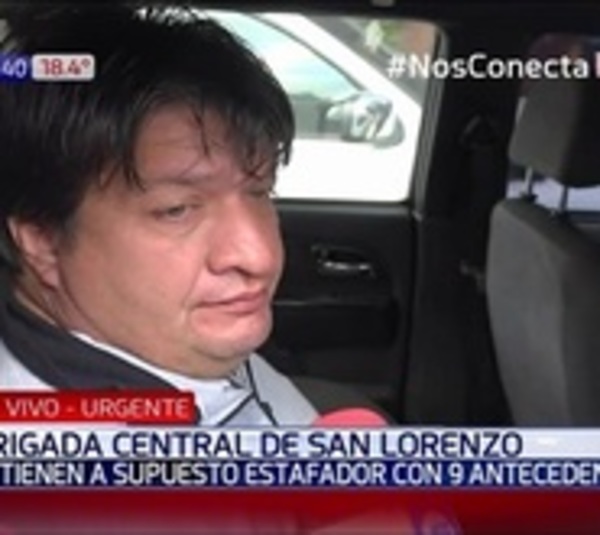 Capturan a presunto estafador en San Lorenzo - Paraguay.com