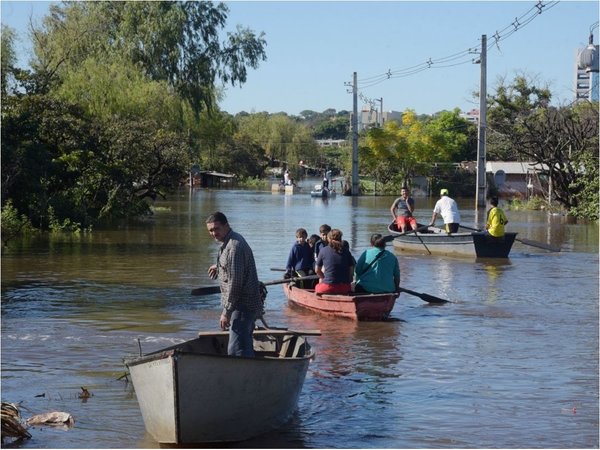 El río Paraguay bajará a 5,20 metros a mediados de julio
