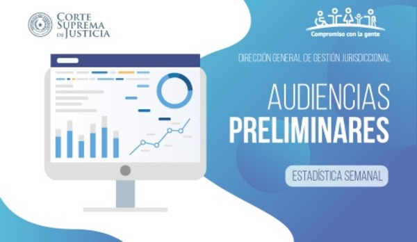 Realizan seguimiento de las audiencias penales