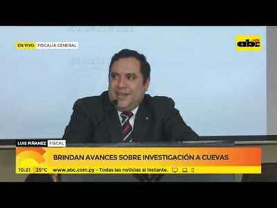 Brindan avances sobre investigación a Cuevas - Tv - ABC Color
