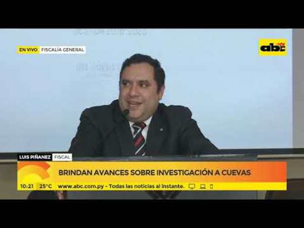 Brindan avances sobre investigación a Cuevas - Tv - ABC Color