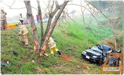 Accidentes dejan dos muertos en Alto Paraná