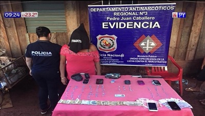 Capturan a mujer traficante de crack en Amambay | Noticias Paraguay