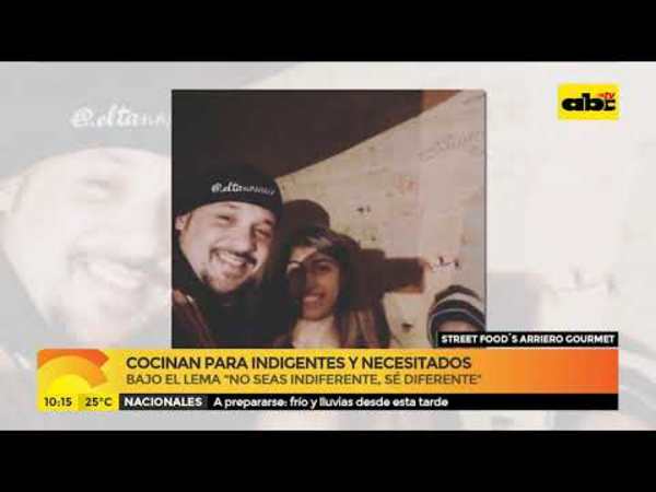 Cocinan para indigentes y necesitados - Tv - ABC Color