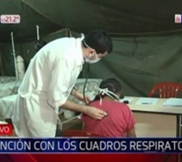 Habilitan espacios para pacientes con enfermedades respiratorias  - Paraguay.com