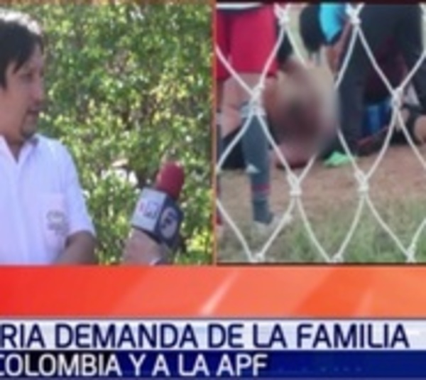 Familiares piden indemnización tras deceso de arquero de inferiores - Paraguay.com