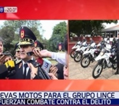 Entregan nuevos equipos al Grupo Lince  - Paraguay.com