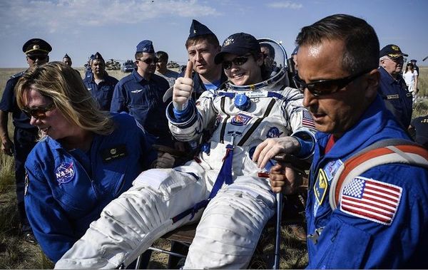 Tres astronautas regresan a la Tierra tras una misión en la ISS - Ciencia - ABC Color