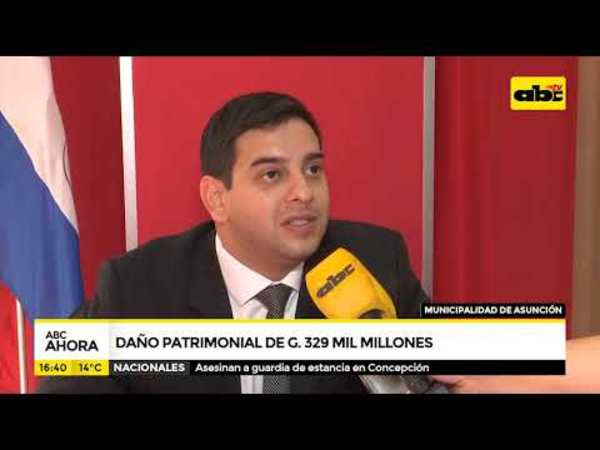 Ferreiro: Daño patrimonial de G 329 mil millones al municipio - Tv - ABC Color