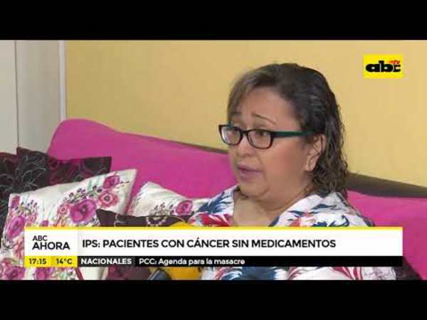 IPS: Pacientes oncológicos, sin medicamentos hace años - Tv - ABC Color