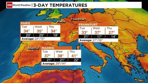 Ola de calor inesperada para Europa por crisis climática - ADN Paraguayo