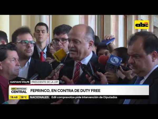 Feprinco en contra de Dutty Free - Tv - ABC Color