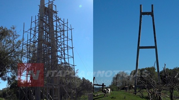CAP. MEZA: AGUARDAN CONTINUIDAD EN LA CONSTRUCCIÓN DEL PUENTE COLGANTE.