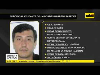 Sicarios acribillan a ex policía en PJC - Tv - ABC Color