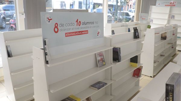 Original campaña evoca que en Paraguay se lee menos de un libro al año