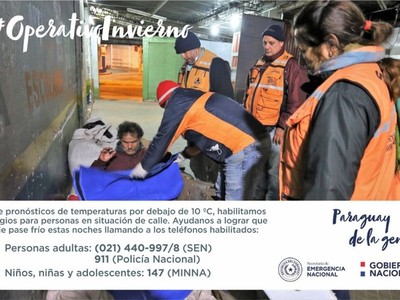 Activan Operativo Invierno - Radio 1000 AM