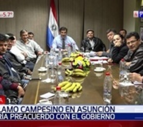 Hay principio de acuerdo entre el Gobierno y campesinos  - Paraguay.com