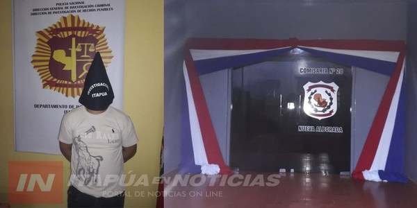 EN NUEVA ALBORADA CAYÓ UN HOMBRE CUYO CHIP SE UTILIZÓ EN CELULAR ROBADO.