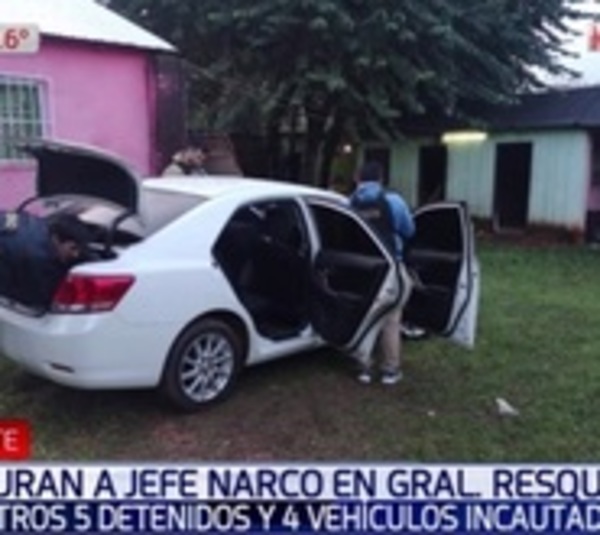 Capturan a jefe narco e interceptan carga de droga escondida en camión - Paraguay.com