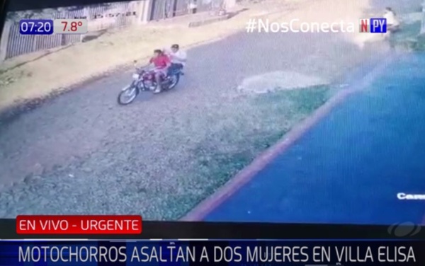 Imperdonable violencia de motochorros | Noticias Paraguay