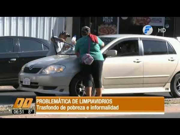 Problemática de limpiavidrios, trasfondo de pobreza e informalidad