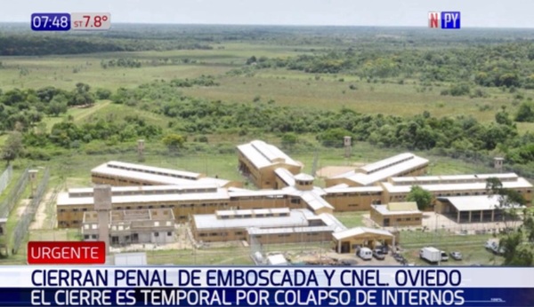 Ya no admitirán presos en Emboscada ni Coronel Oviedo | Noticias Paraguay