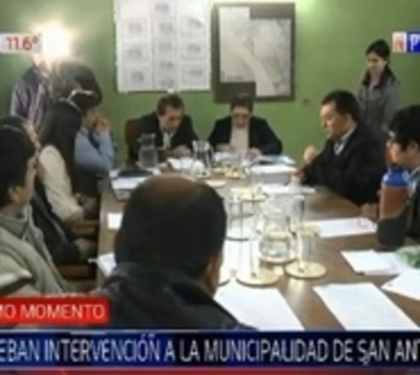 Junta aprueba intervención de comuna de San Antonio - Paraguay.com
