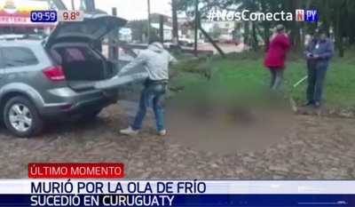 Primera muerte por hipotermia registrada | Noticias Paraguay