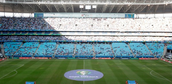 El césped del Arena do Gremio sigue en cuarentena antes del Brasil-Paraguay | .::Agencia IP::.