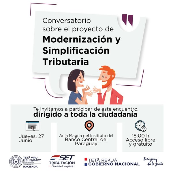 SET convoca a diálogo sobre proyecto de Modernización Tributaria | .::Agencia IP::.