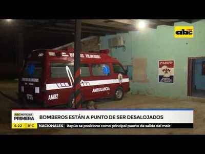 Bomberos están a punto de ser desalojados - Tv - ABC Color