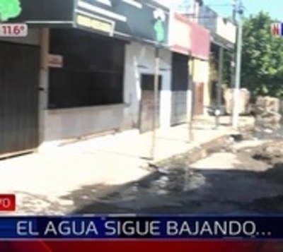 Se alistan para volver tras descenso de las aguas en Sajonia - Paraguay.com