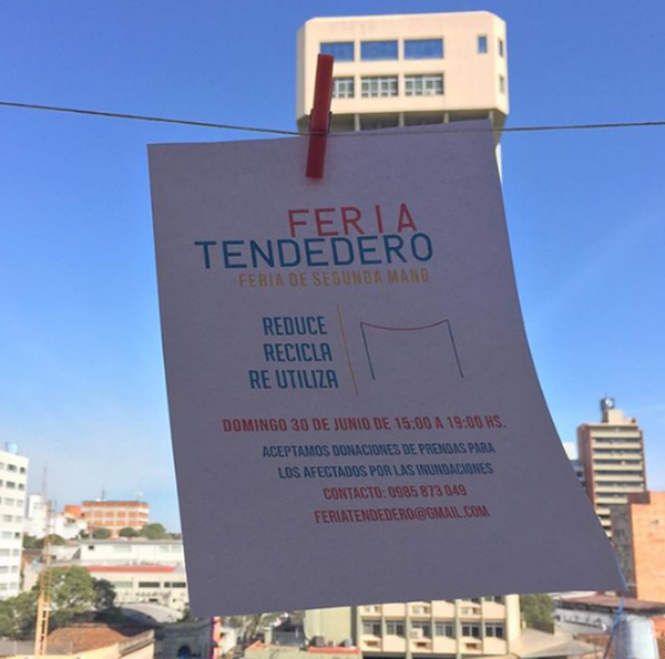 Organizan feria “Tendedero” para activar la calle