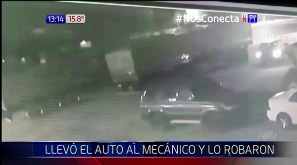 Le robaron el auto en el mecánico | Noticias Paraguay