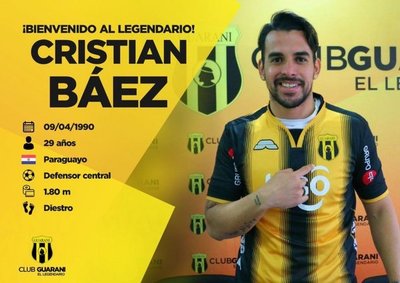 Cristian Báez se pone la “vincha” aurinegra - Deportes - ABC Color