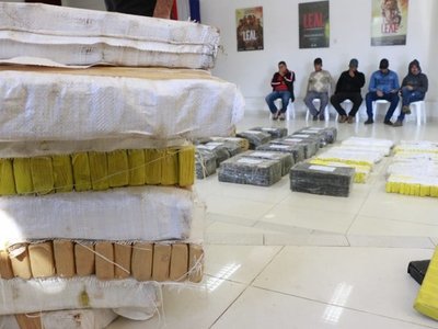 Totalizan 980 kilos de marihuana incautada en operación Raven