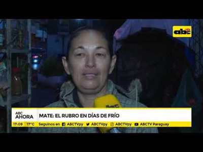 Ante días de frío se impone el mate - Tv - ABC Color