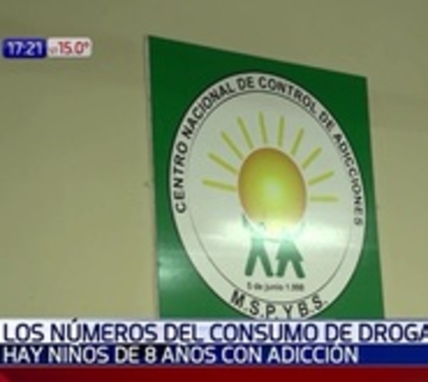 Preocupante informe: Niños de 8 años ya son adictos a las drogas - Paraguay.com