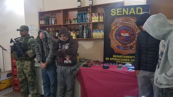 HOY / Bodega por fuera, venta de cocaína por dentro: hacían G. 15 millones en un fin de semana