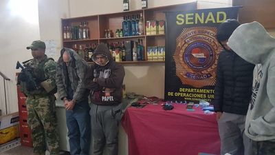 Allanan bodega por venta de drogas