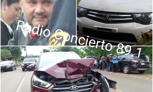 Funcionario fiscal  salió a dar un «paseo» con camioneta incautada y ocasionó choque