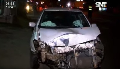 Militar ebrio causa accidente y deja dos heridos