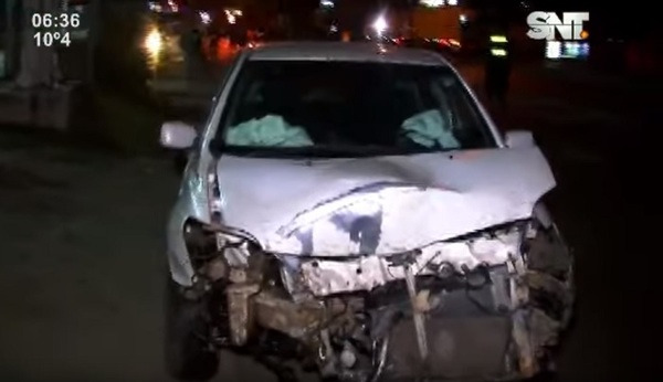 Militar ebrio causa accidente y deja dos heridos