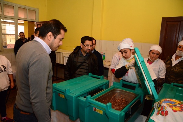 Comuna controla provisión del almuerzo en escuelas públicas de Ciudad del Este