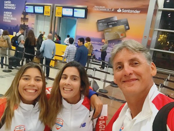Atletas paraguayas partieron al Mundial de Voleibol de Playa | .::Agencia IP::.