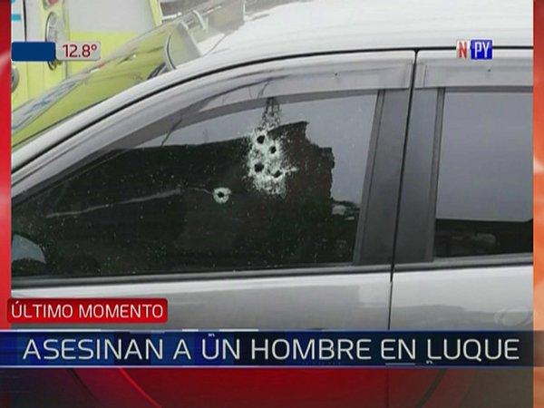 Un hombre es asesinado a balazos en Luque