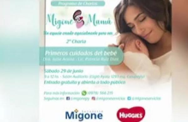 Programa 'Migone Mamá' sobre los primeros cuidados del bebé - C9N