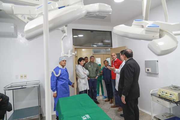 Ejecutivo habilita 6 camas de terapia intensiva en hospital de Concepción - ADN Paraguayo